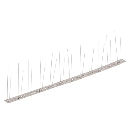 Set Dissuasori per Uccelli e Piccioni 6 pz Acciaio 2 File 3 m | homemem39
