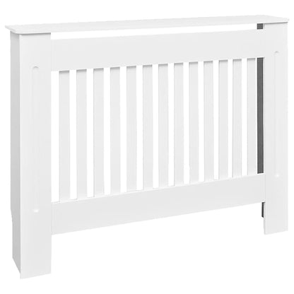 Armadietto Copritermosifone in MDF Bianco 112 cm - homemem39