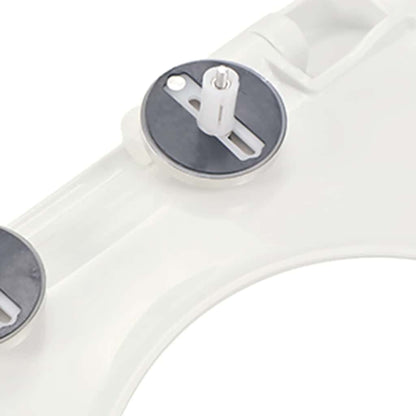 Copriwater Ammortizzato e Sgancio Rapido Bianco Quadrato