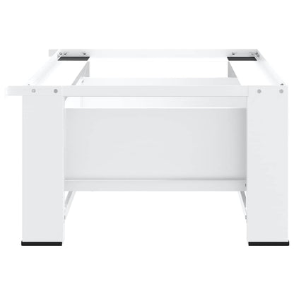 Supporto Alzatina per Lavatrice con Cassetto Bianco | homemem39