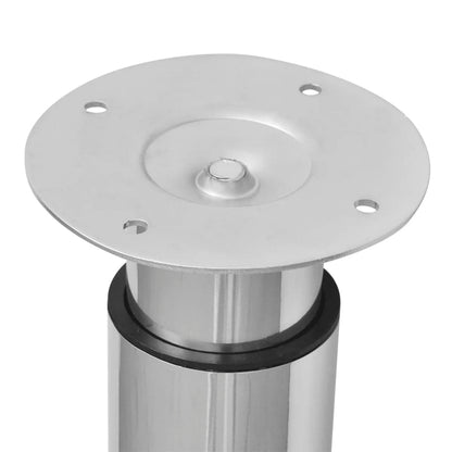 Gambe Telescopiche per Tavolo 2 pz Cromate 710 mm-1100 mm - homemem39