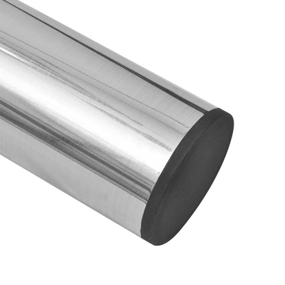 Gambe Telescopiche Tavolo 2 pz Nichel Spazzolato 710 mm-1100 mm - homemem39
