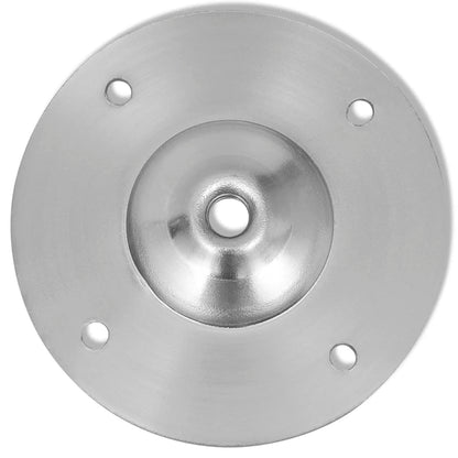 Gambe Telescopiche Tavolo 2 pz Nichel Spazzolato 710 mm-1100 mm - homemem39