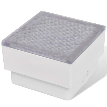 Luci Calpestabili 2 pz a LED 100 x 100 x 68 mm | homemem39