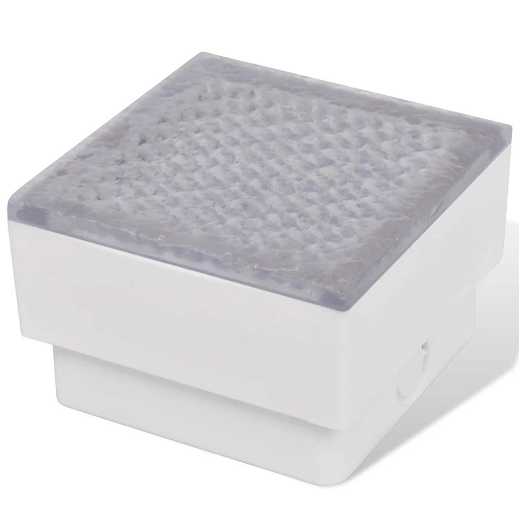 Luci Calpestabili 2 pz a LED 100 x 100 x 68 mm - homemem39