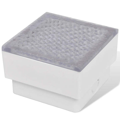 Luci Calpestabili 2 pz a LED 100 x 100 x 68 mm - homemem39