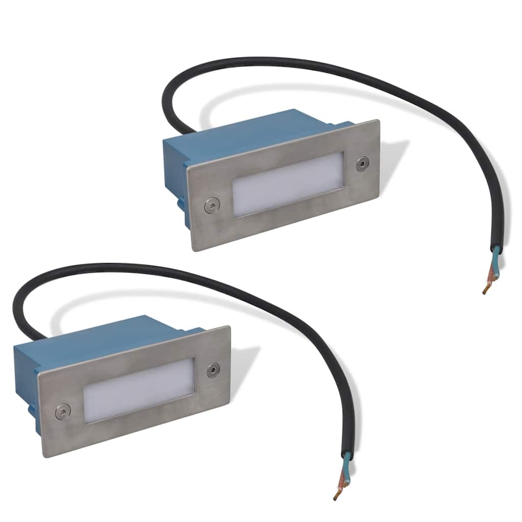 Lampade da Incasso a LED 2 pz per Scale 44x111x56 mm - homemem39