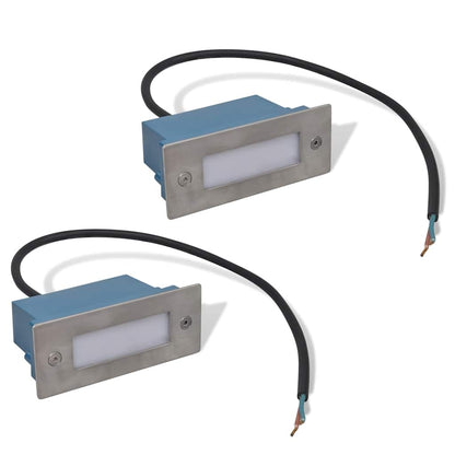Lampade da Incasso a LED 2 pz per Scale 44x111x56 mm - homemem39
