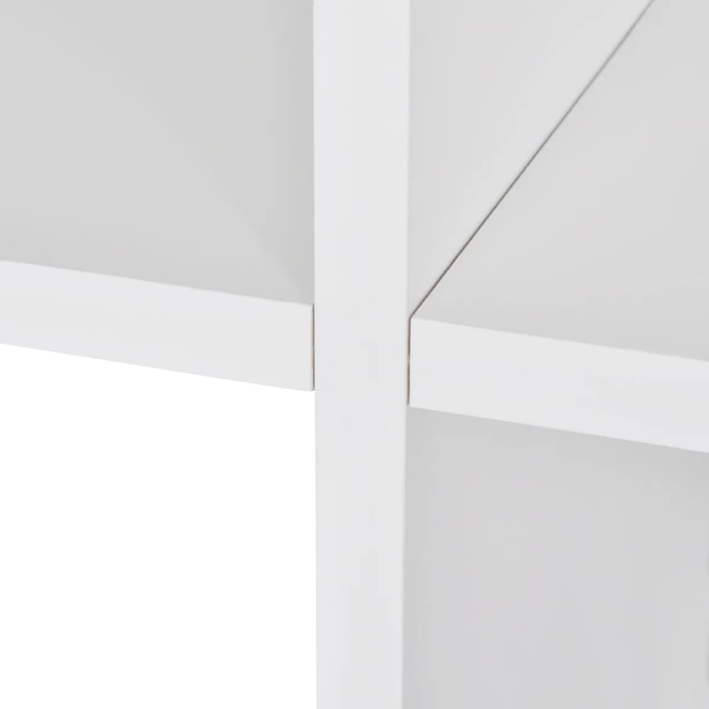 Libreria Scalare / Scaffale Espositore 107 cm Bianco | homemem39