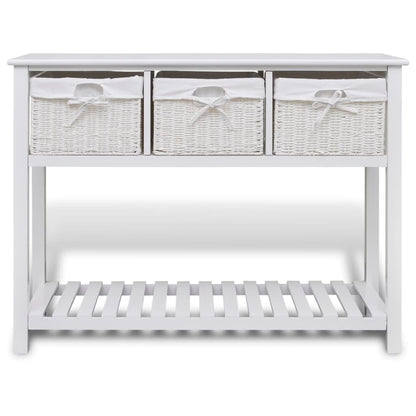 White sideboard