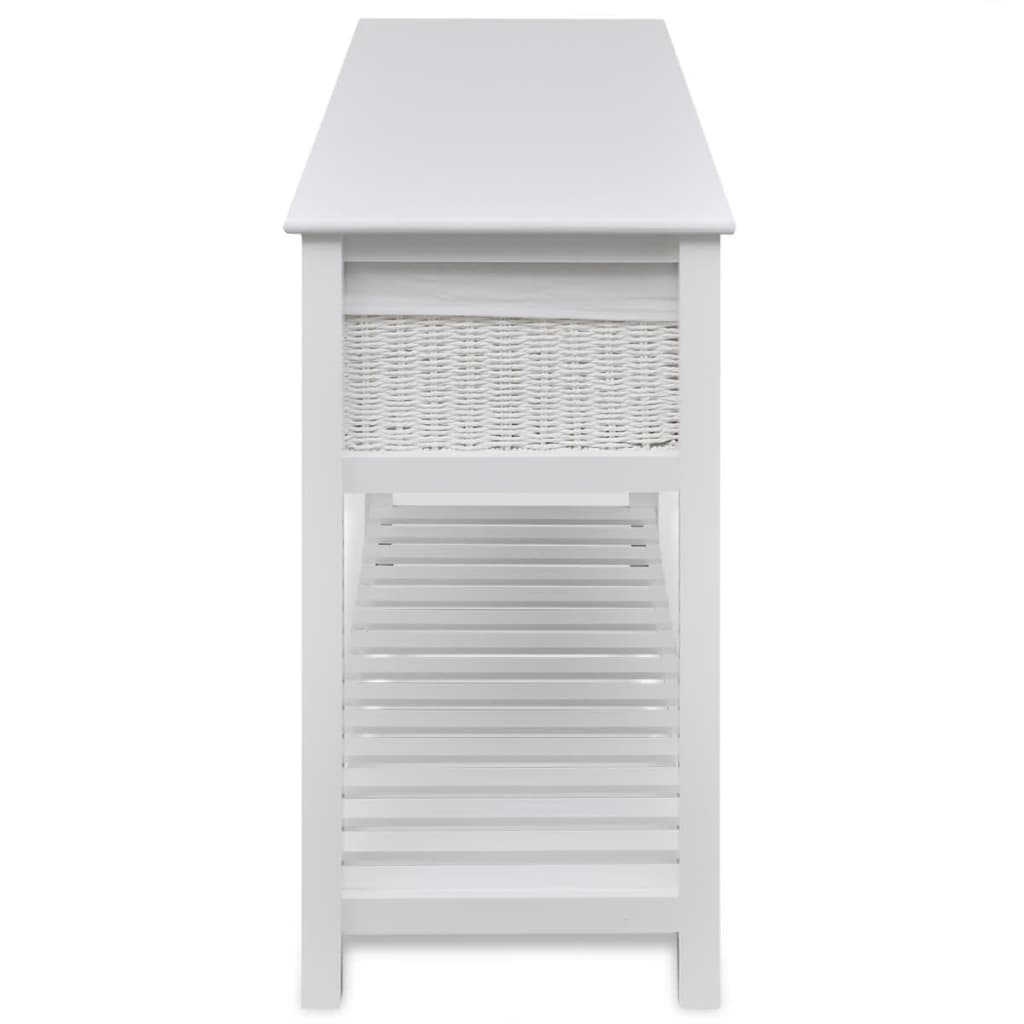 White sideboard