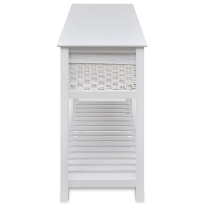 White sideboard