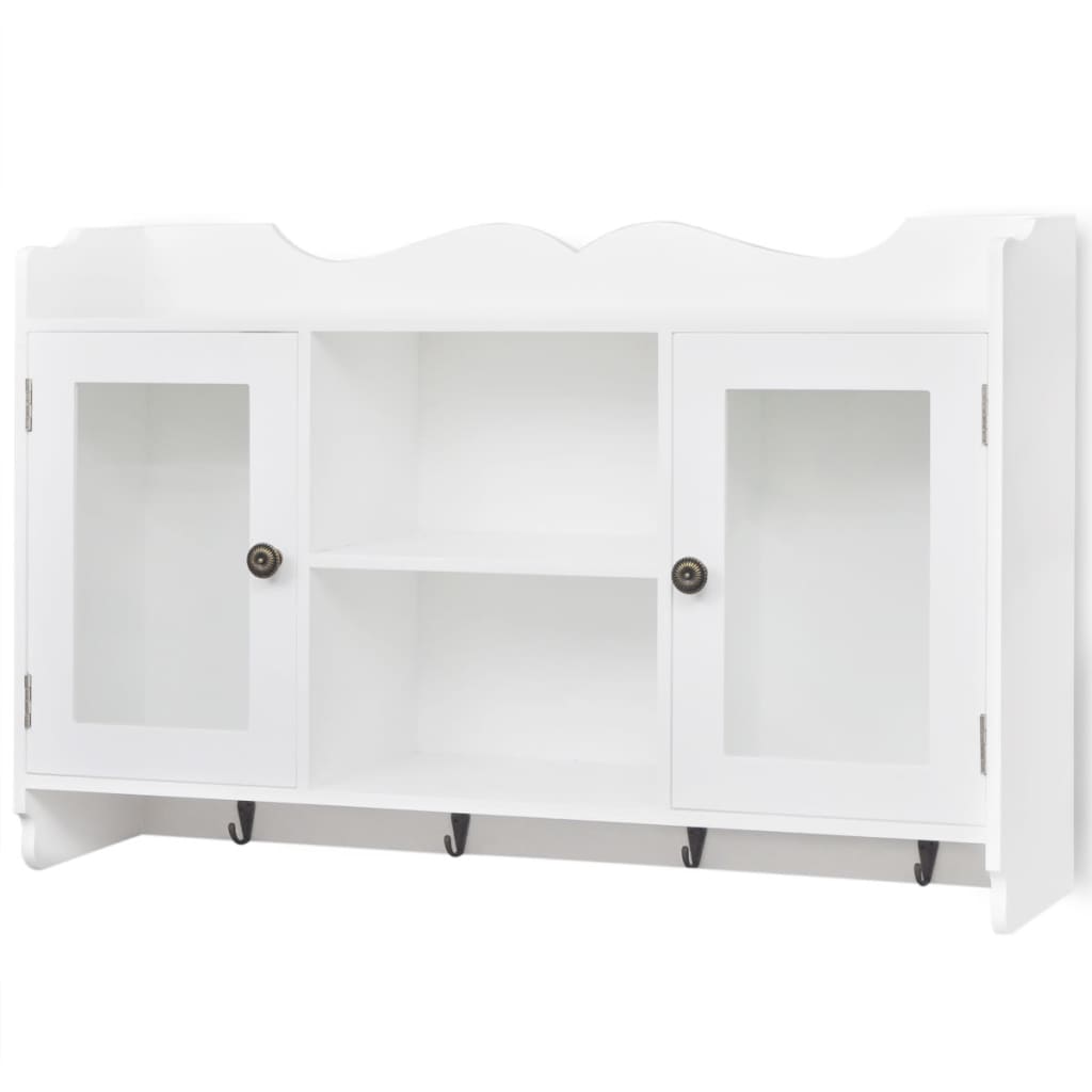 Mobile Pensile in MDF Porta DVD/Libri/Bicchieri | homemem39