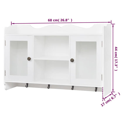 Mobile Pensile in MDF Porta DVD/Libri/Bicchieri | homemem39