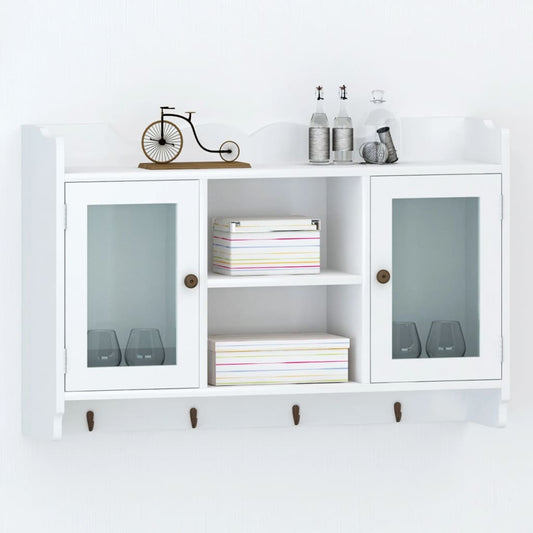 Mobile Pensile in MDF Porta DVD/Libri/Bicchieri | homemem39