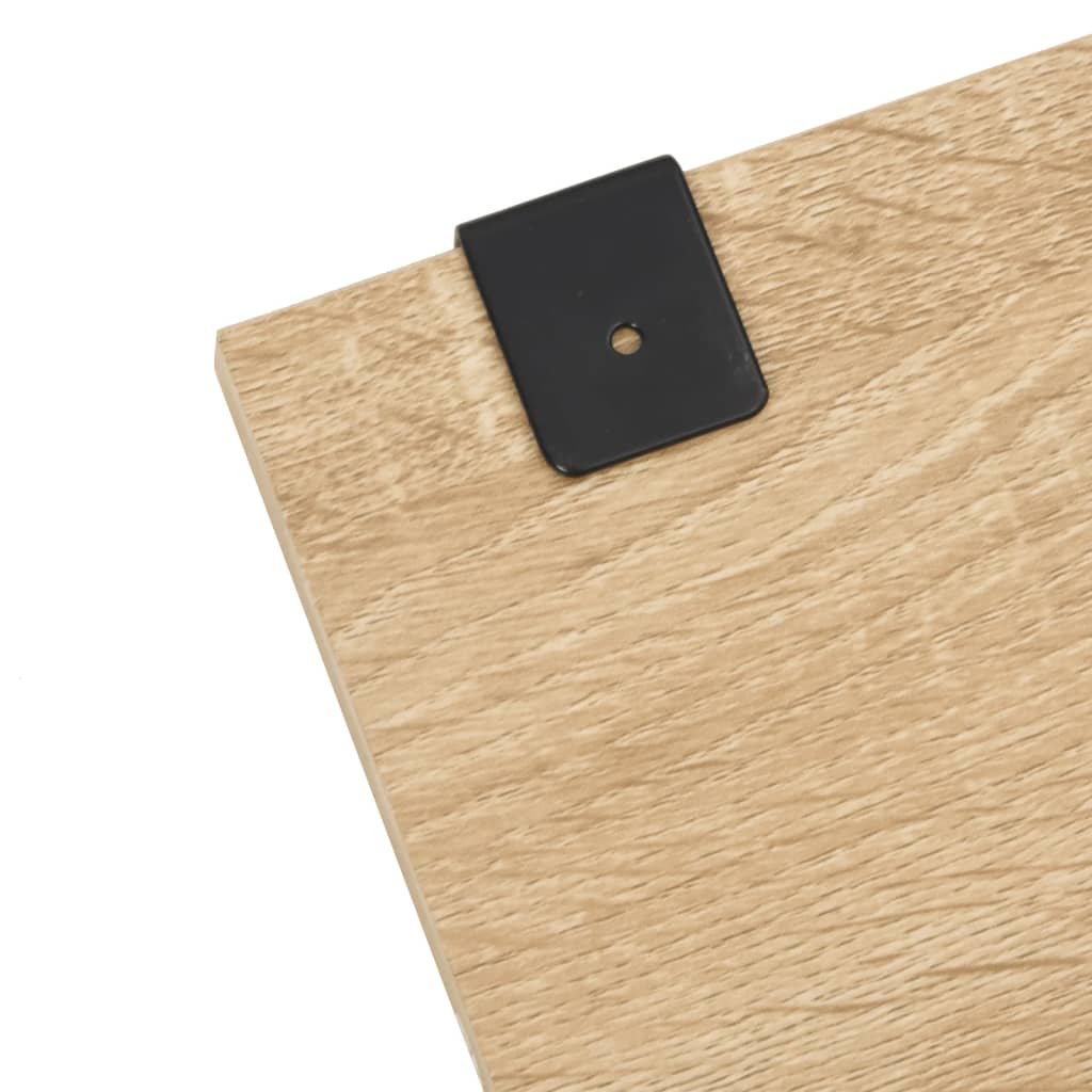 Set Mobili da Bagno 7 pz Rovere in Legno Multistrato | homemem39