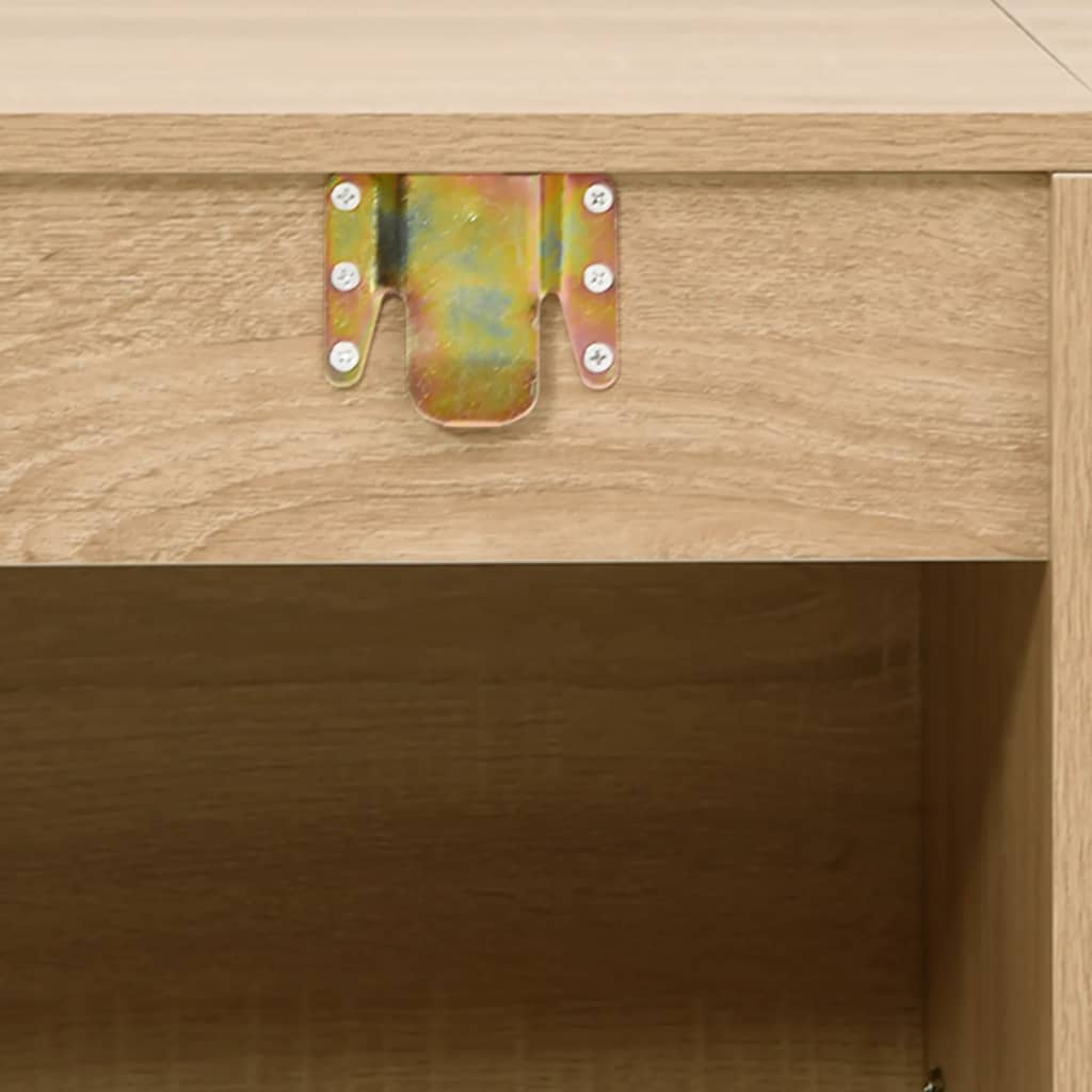 Set Mobili da Bagno 6 pz Rovere in Legno Multistrato | homemem39