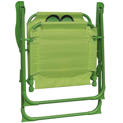 Set da Bistrot da Giardino per Bambini con Ombrellone Verde - homemem39