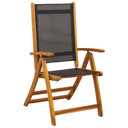 Set da Pranzo da Giardino 7 pz in Legno Massello di Acacia