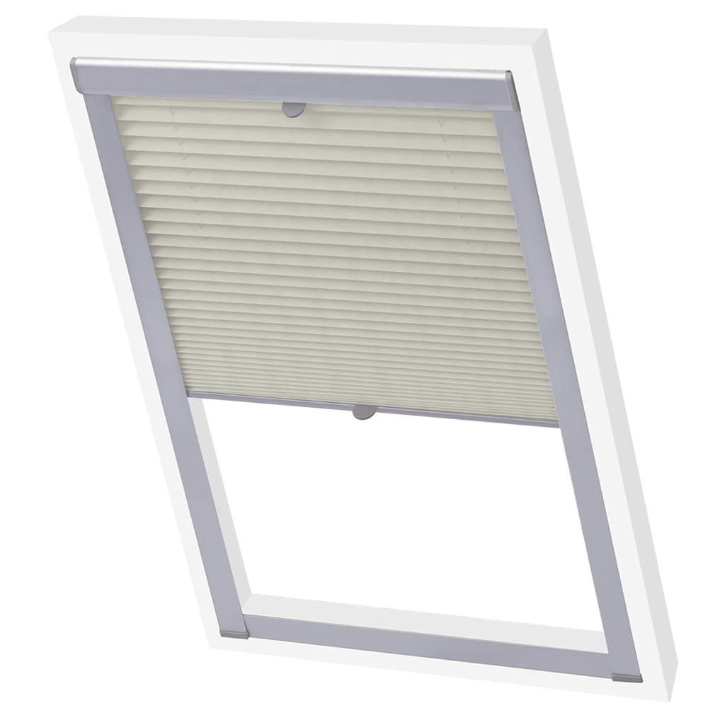 Tenda Plissettata Oscurante Crema 104 - homemem39