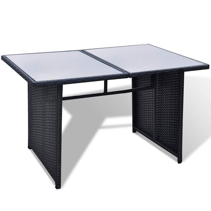 Set Divani da Giardino 10 pz con Cuscini in Polyrattan