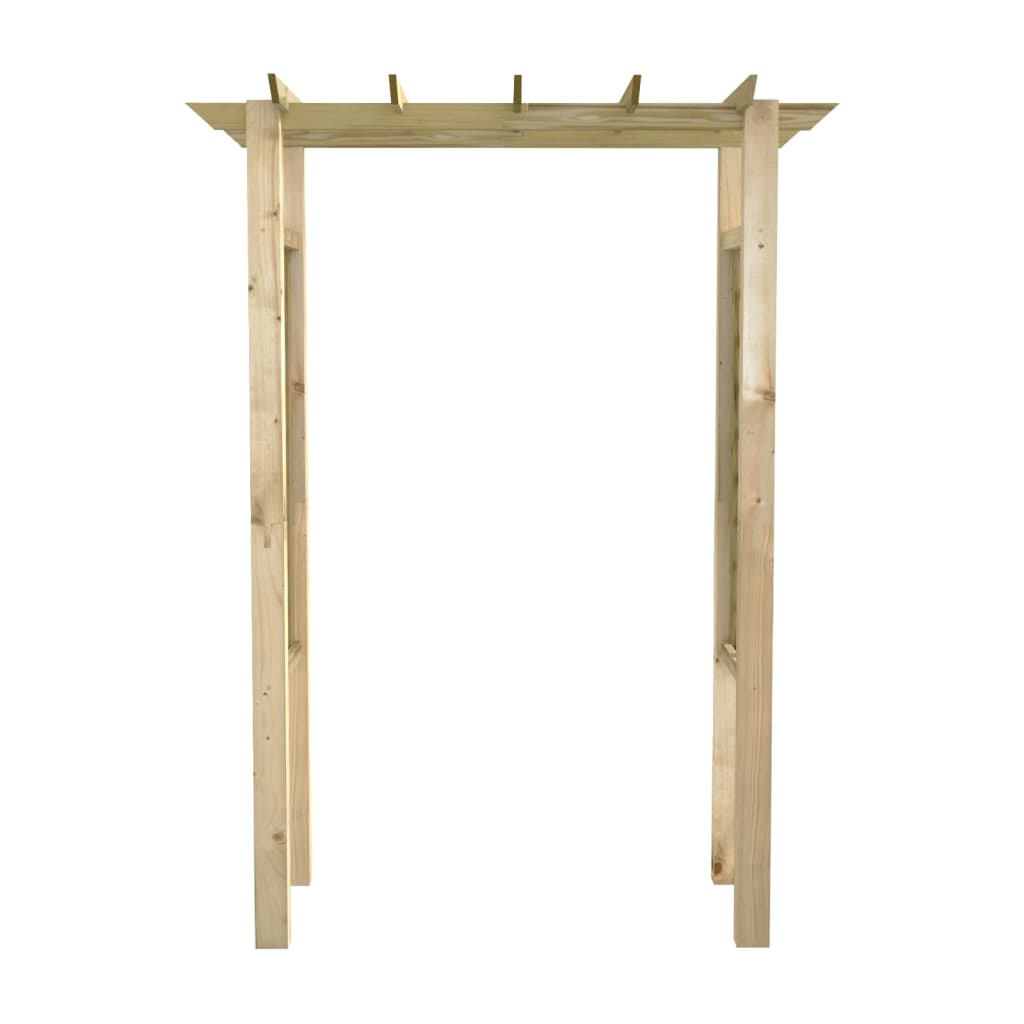 Pergola / Arco da Giardino 150x60x204 cm in Legno Impregnato | homemem39