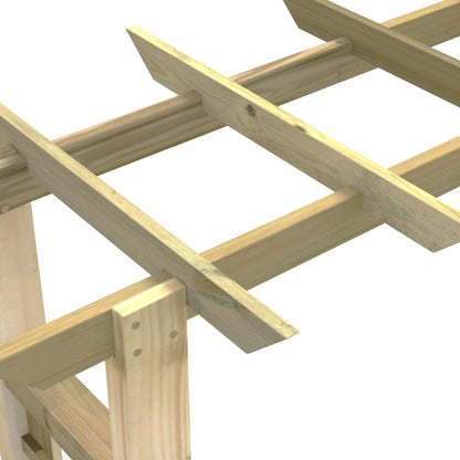 Pergola / Arco da Giardino 150x60x204 cm in Legno Impregnato | homemem39