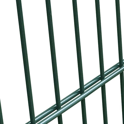 Cancello per Recinzione in Acciaio 100x200 cm Verde | homemem39