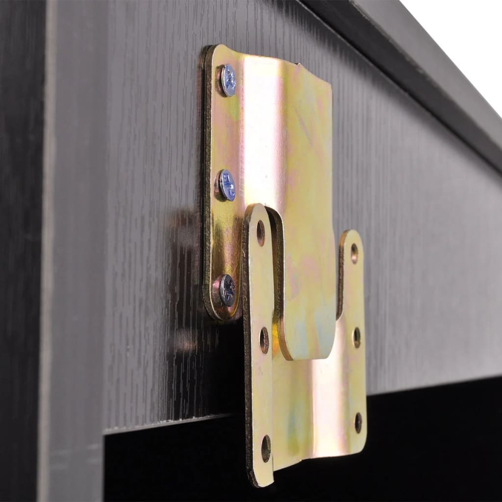 Set Mobili da Bagno con Lavabo 3 pz Nero | homemem39