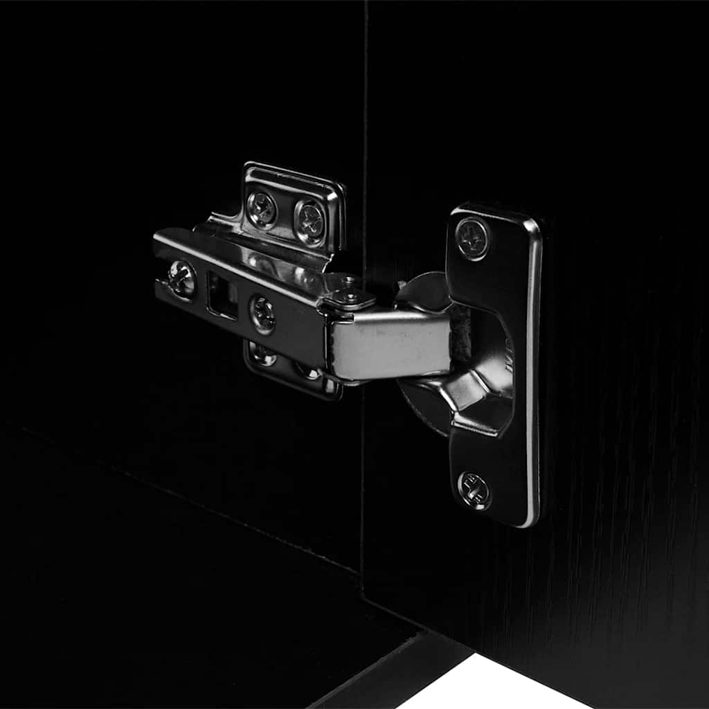 Set Mobili da Bagno con Lavabo 3 pz Nero | homemem39