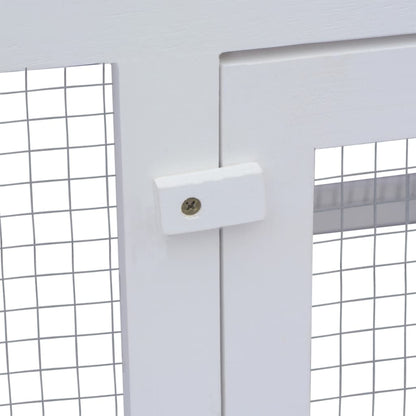 Conigliera in Legno a Due Piani per Animali Piccoli - homemem39