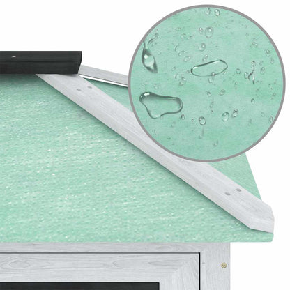 Conigliera in Legno a Due Piani per Animali Piccoli