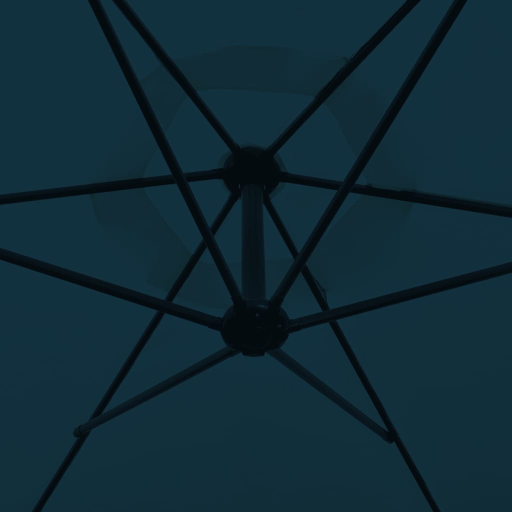 vidaXL Ombrellone a Sbalzo da Giardino 3 m Blu - homemem39