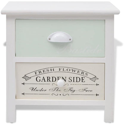Comodino Francese Set 2 pz in Legno