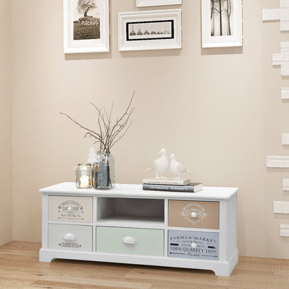 French Style Wooden TV Stand