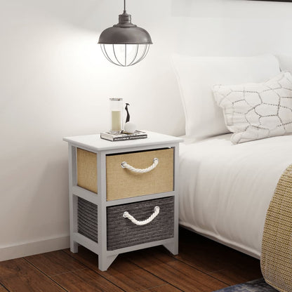 Comodini 2 pz in Legno - homemem39