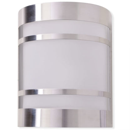 Luce da parete per esterno in acciaio inox - homemem39