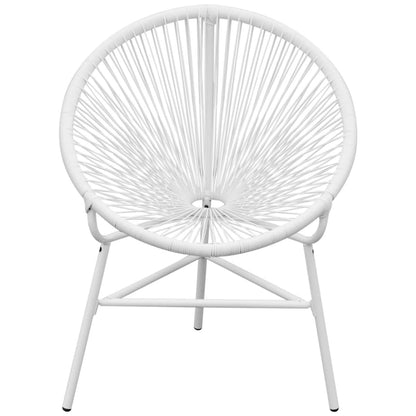 Sedia da Giardino Acapulco in Polyrattan Bianco | homemem39