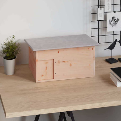 Casetta per Ricci 45x33x22 cm Legno | homemem39