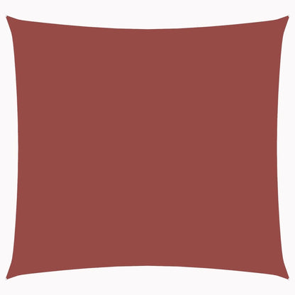 42307 vidaXL Sunshade Sail Oxford Fabric Square 3,6x3,6 m Terracotta - homemem39