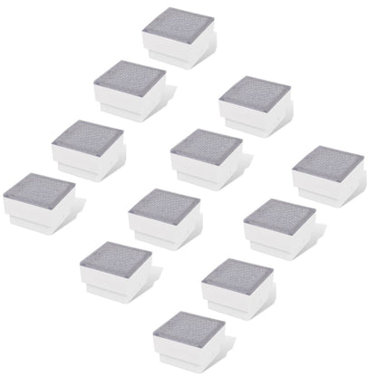 Faretti LED da Incasso 12 pz 100x100x68 mm - homemem39