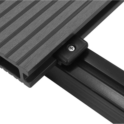 Pavimento da Deck 6 pcs Grigio WPC | homemem39