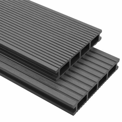 Pavimento da Deck 6 pcs Grigio WPC | homemem39