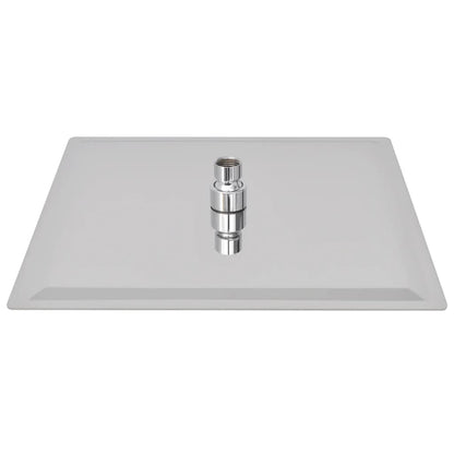 Testa Doccia a Pioggia in Acciaio Inossidabile 30x30cm Quadrata
