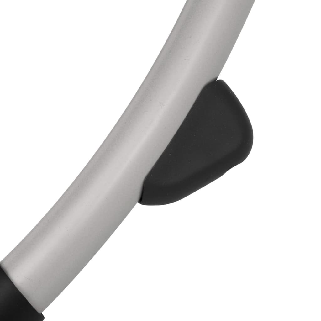 Lettino Prendisole Geometrico in Acciaio Nero e Grigio | homemem39