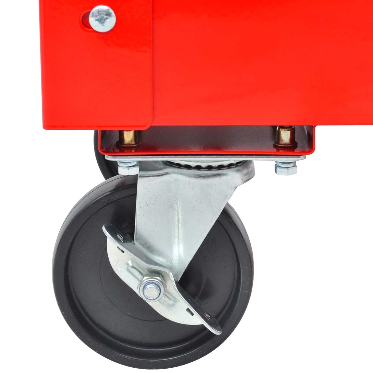 Carrello per Attrezzi Rosso 70.5 x 37 x 71 cm Acciaio