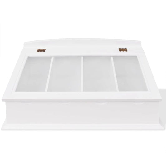 Portaposate in MDF Bianco in Stile Barocco | homemem39
