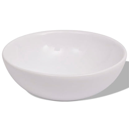 Set Mobili da Bagno 4 pz con Lavabo e Rubinetto Nero | homemem39