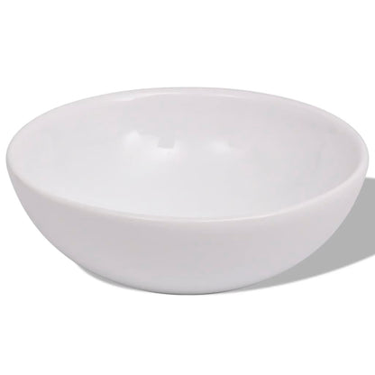 Set Mobili da Bagno 4 pz con Lavabo e Rubinetto Beige | homemem39