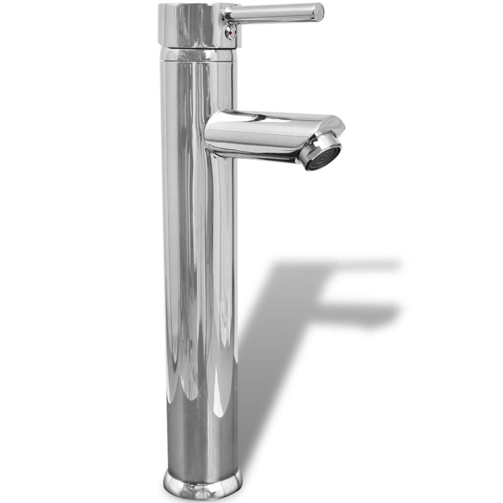 Set Mobili da Bagno 4 pz con Lavabo e Rubinetto Beige | homemem39